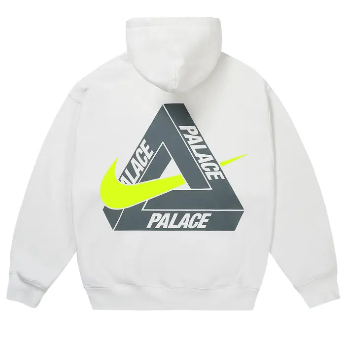 PALACE X NIKE TRI SWOOSH HOOD 'WHITE'