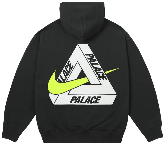 PALACE X NIKE TRI SWOOSH HOOD 'BLACK'