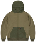 CORTEIZ GUERILLAZ RIPSTOP ZIP HOODIE “OLIVE”