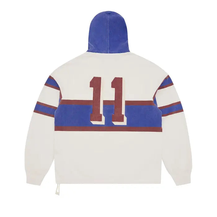 CORTEIZ WINGER HOODED RUGBY 'OFF WHITE'