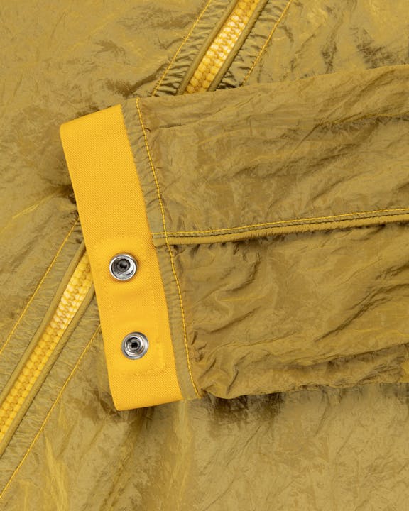 STONE ISLAND GARMENT-DYED NYLON METAL OVERSHIRT