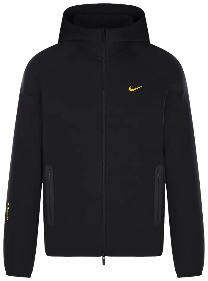 NIKE X NOCTA TECH FLEECE FULL ZIP HOODIE 'BLACK'