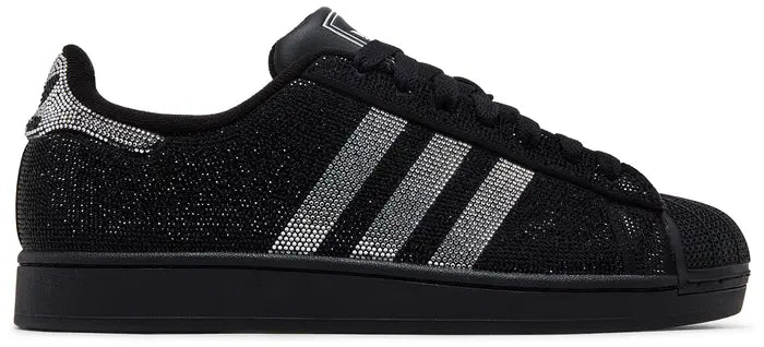 ADIDAS WMNS SUPERSTAR 2 'RHINESTONE BLACK SILVER'
