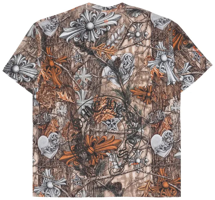 CHROME HEARTS x NOCTA x NIKE CARDINAL STOCK SHORT-SLEEVE TEE “MULTI-COLOR / SAFETY ORANGE”