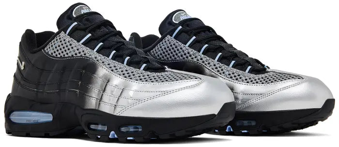 PALACE X NIKE AIR MAX 95 'BIG BUBBLE - METALLIC SILVER'