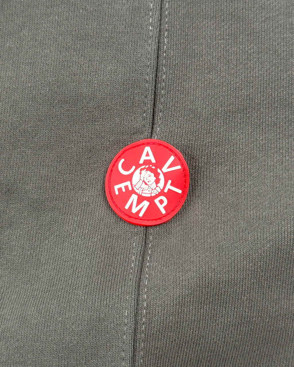 CAV EMPT OVERDYE ZIP BIG HEAVY ZIP HOODIE