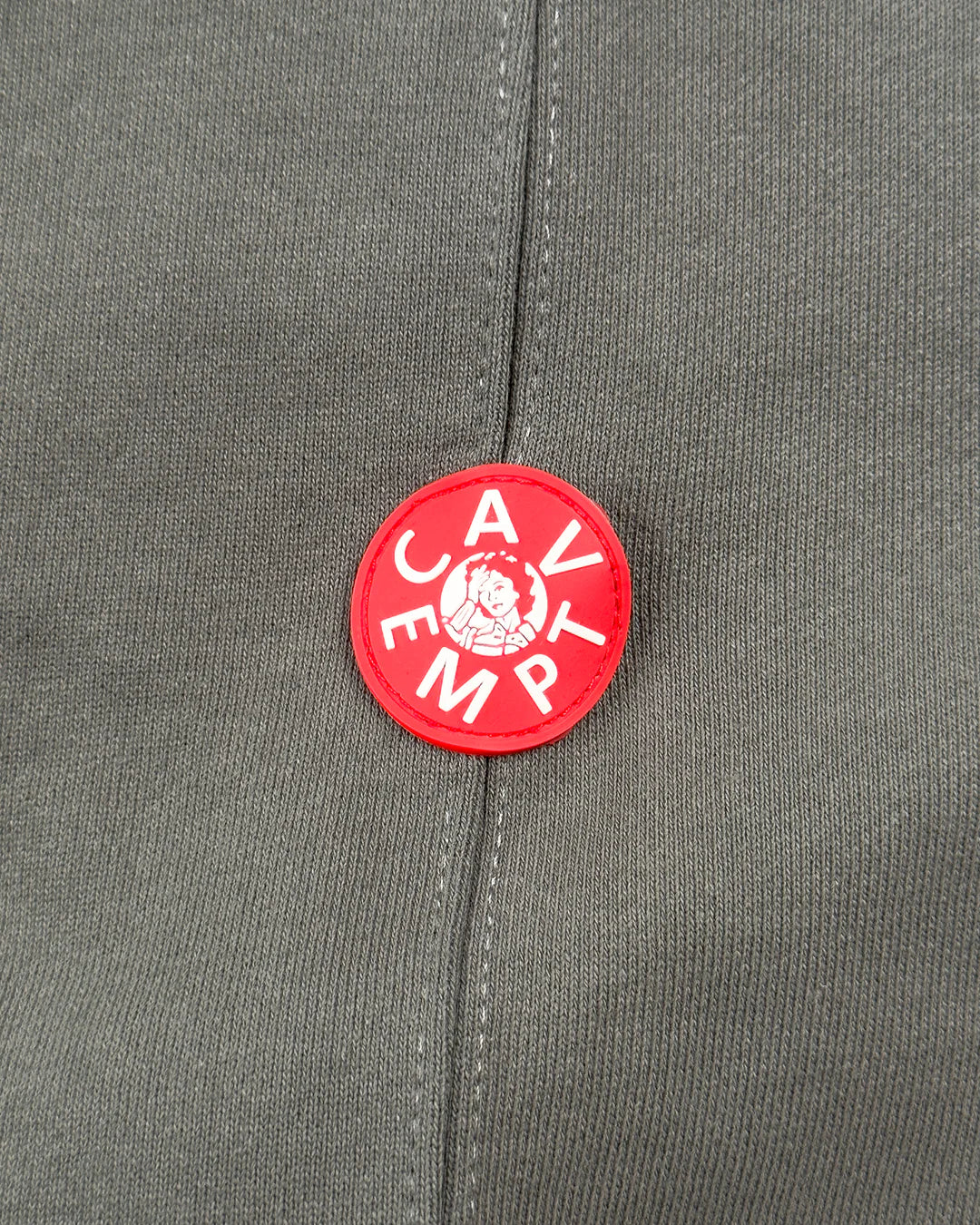 CAV EMPT OVERDYE ZIP BIG HEAVY ZIP HOODIE