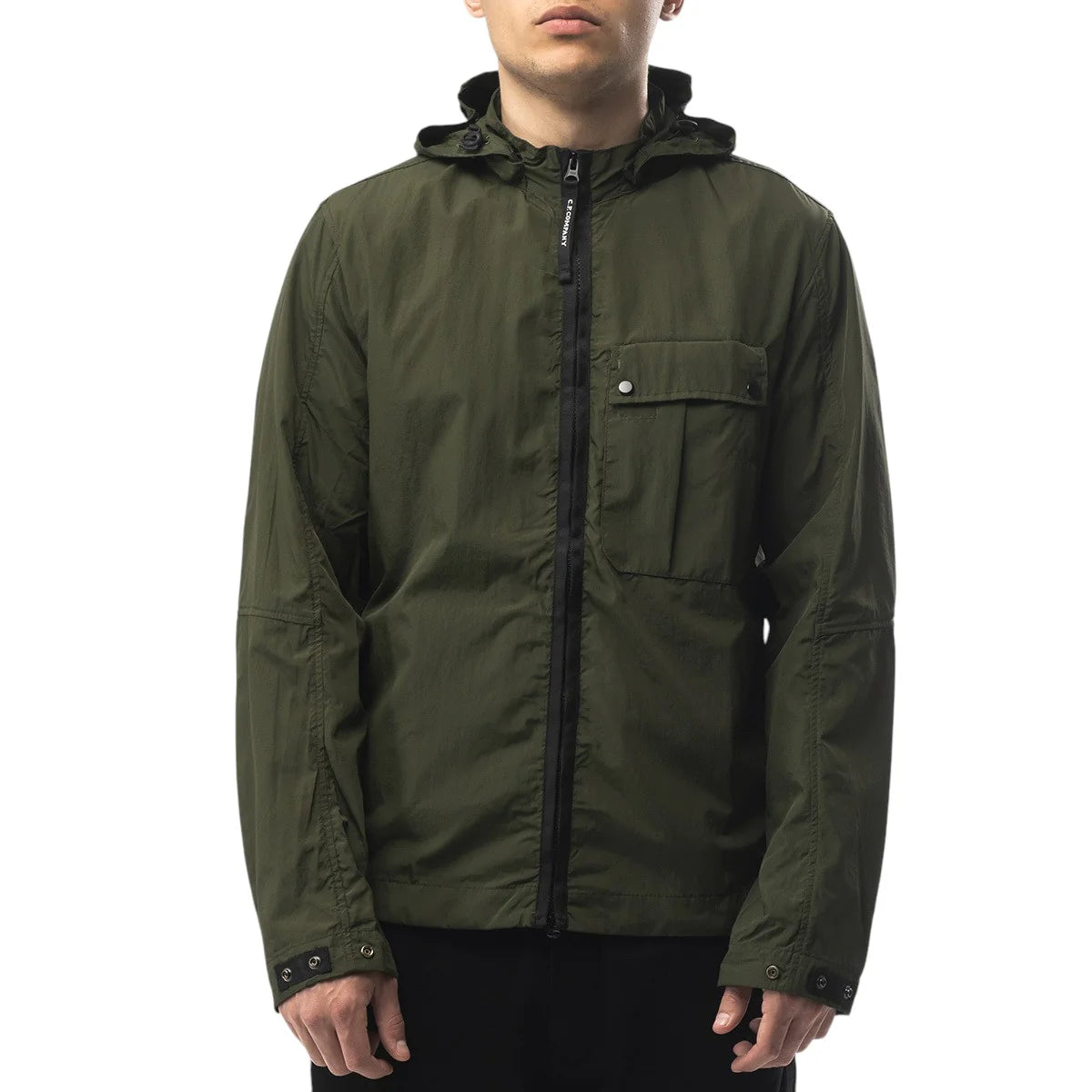 C.P. COMPANY JACKET WITH POCKET KHAKI