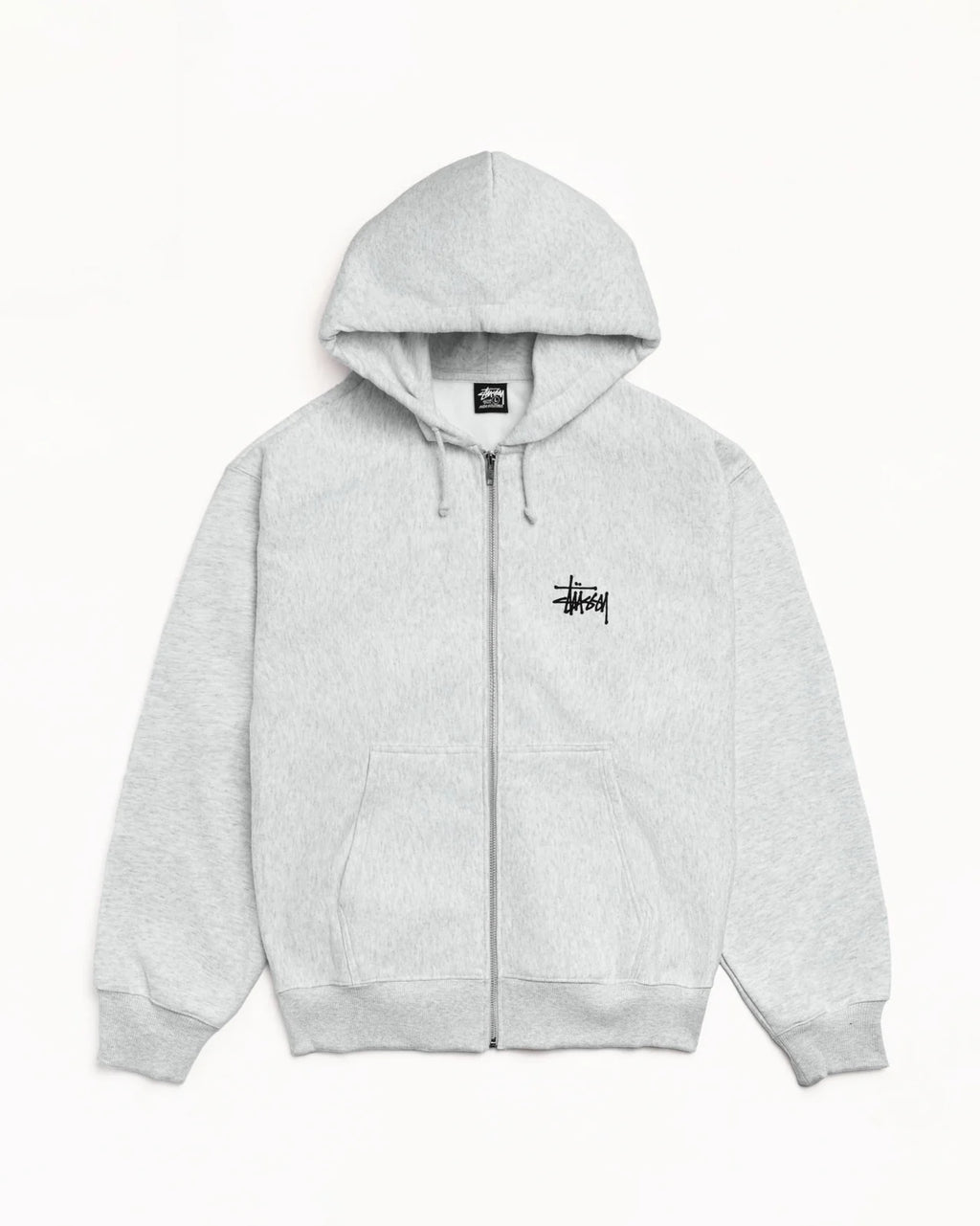 STÜSSY BASIC ZIP HOODIE