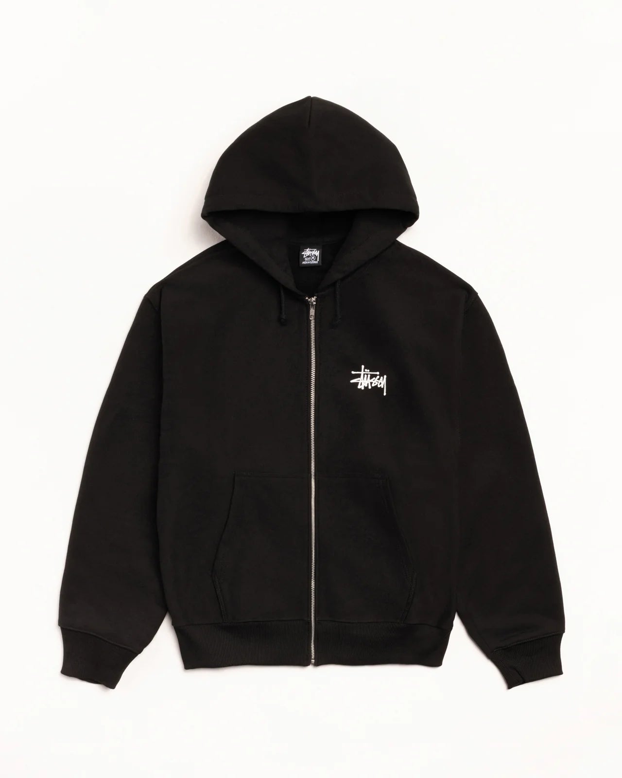 STÜSSY BASIC ZIP HOODIE
