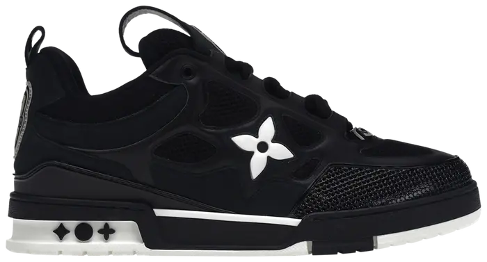 LOUIS VUITTON SKATE SNEAKER 'BLACK WHITE'