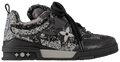 LOUIS VUITTON SKATE SNEAKER 'BLACK SWAROVSKI MONOGRAM'
