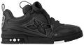 LOUIS VUITTON SKATE SNEAKER 'OVERSIZED FLOWER - BLACK'