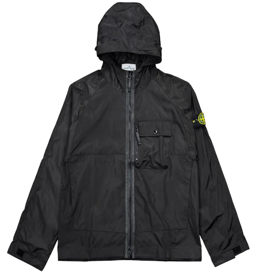 STONE ISLAND MICRO REPS JACKET BLACK