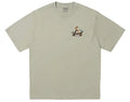 OAKLEY X PALACE TRI LOGO T-SHIRT SAGE GREEN