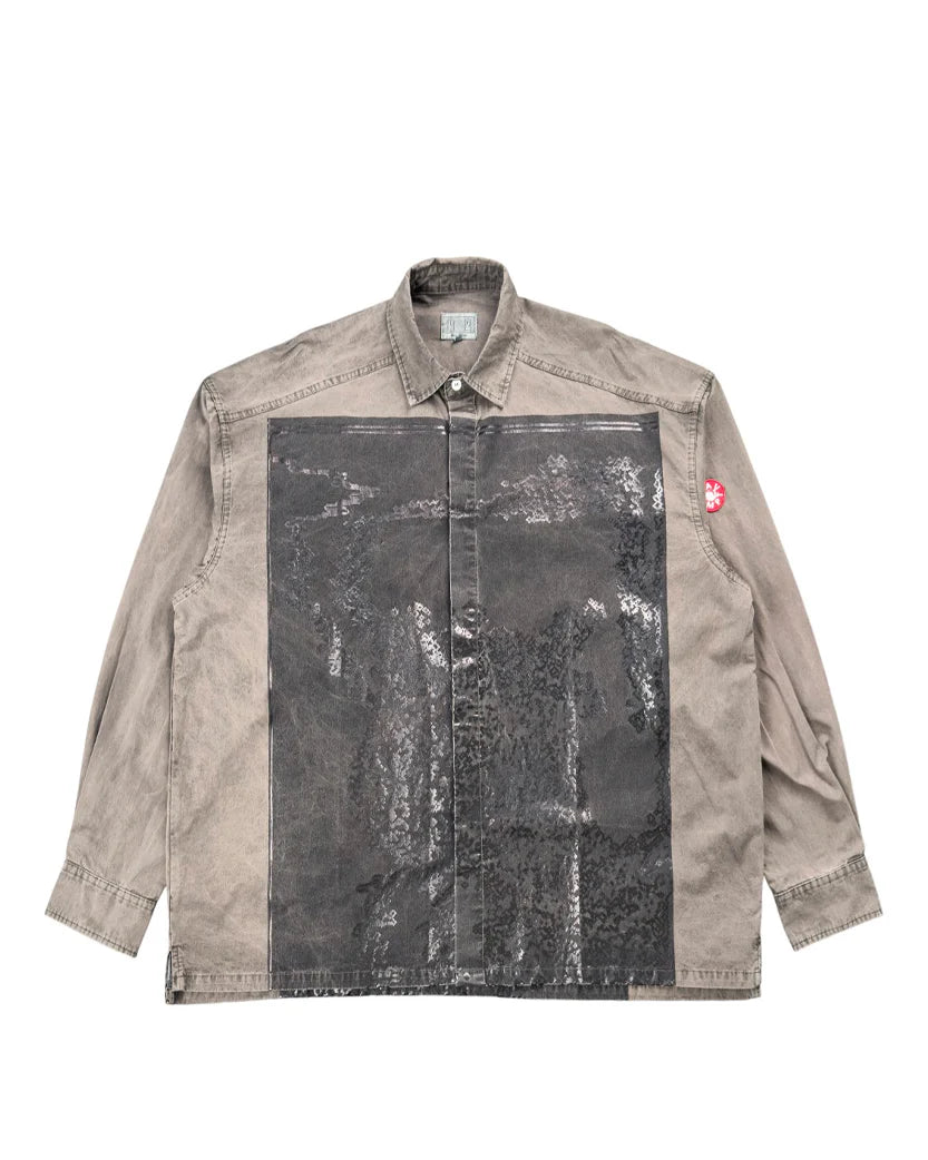 CAV EMPT CE DENIM SHIRT GREY
