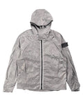 STONE ISLAND SHORT PARKA NYLON METAL WAFFLE PRINT GREY