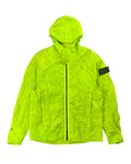 STONE ISLAND SHORT PARKA NYLON METAL WAFFLE PRINT GREEN