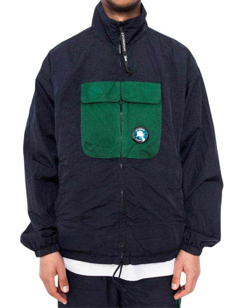 PATTA X C.P. COMPANY M.T.T.N. TRACKSUIT TOP TOTAL ECLIPSE