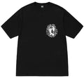 STUSSY CAMELOT PIGMENT DYED T-SHIRT BLACK