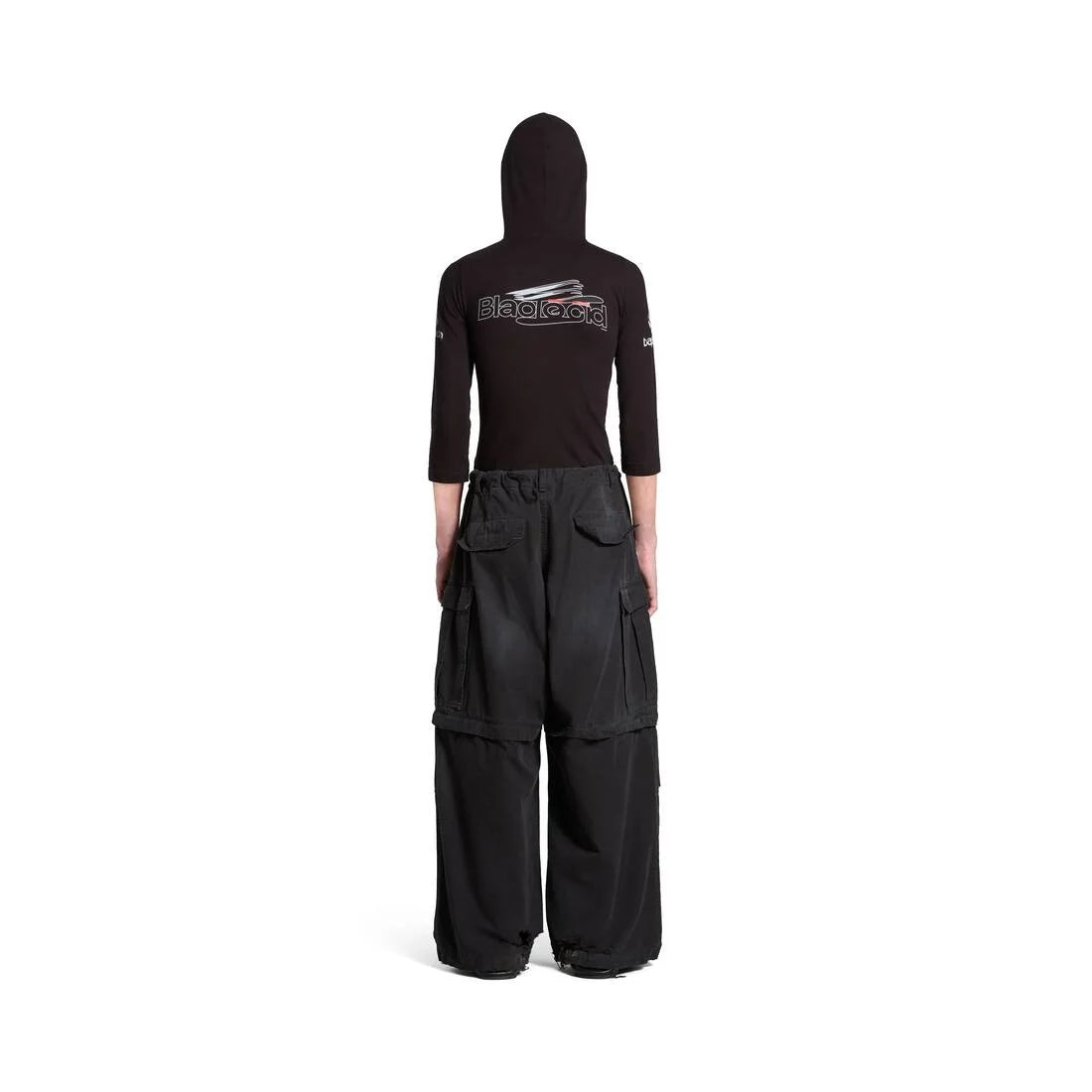 BALENCIAGA LARGE CARGO PANTS 'BLACK'