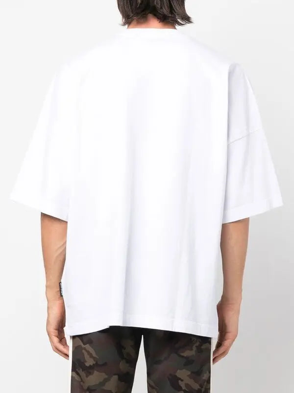 PALM ANGELS X SIMS PHOTOGRAPH-PRINT T-SHIRT IN WHITE