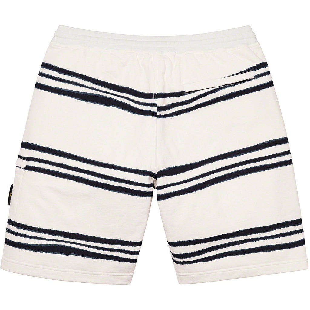 SUPREME®/STONE ISLAND® WARP STRIPE SWEATSHORT