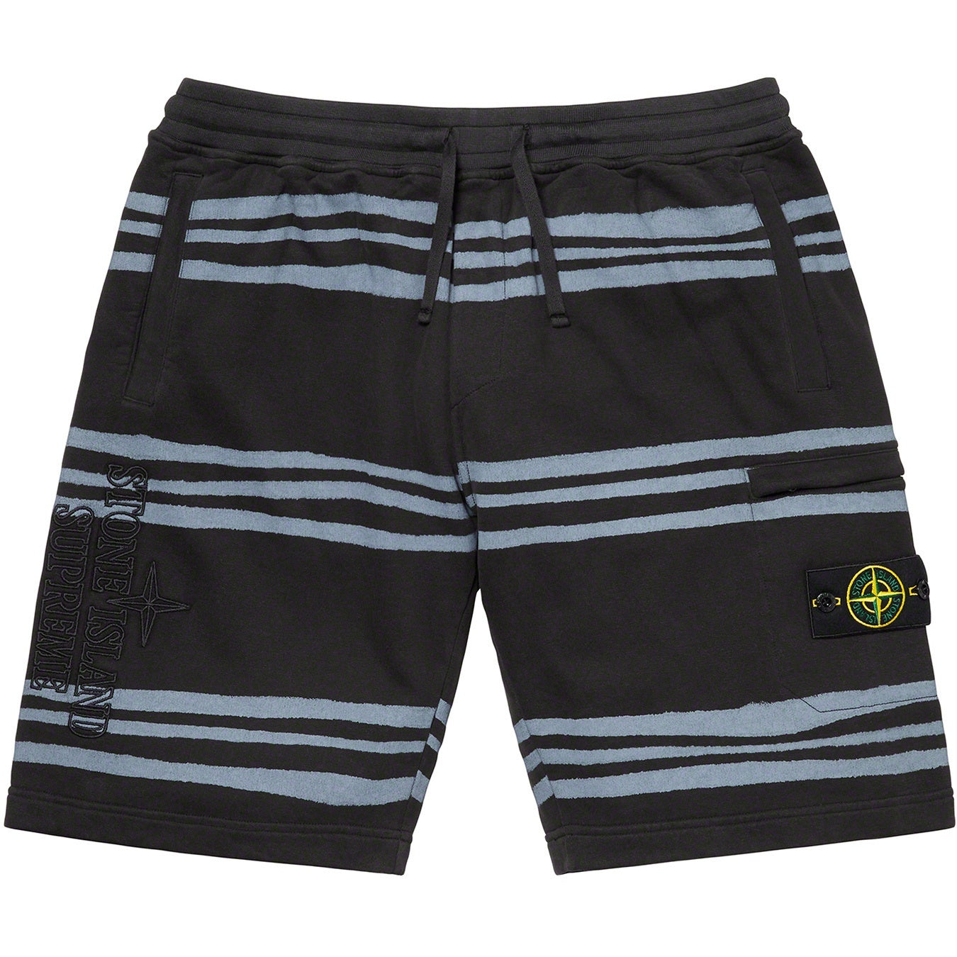SUPREME®/STONE ISLAND® WARP STRIPE SWEATSHORT
