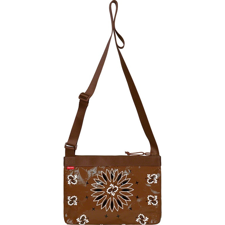 SUPREME BANDANA TARP SIDE BAG