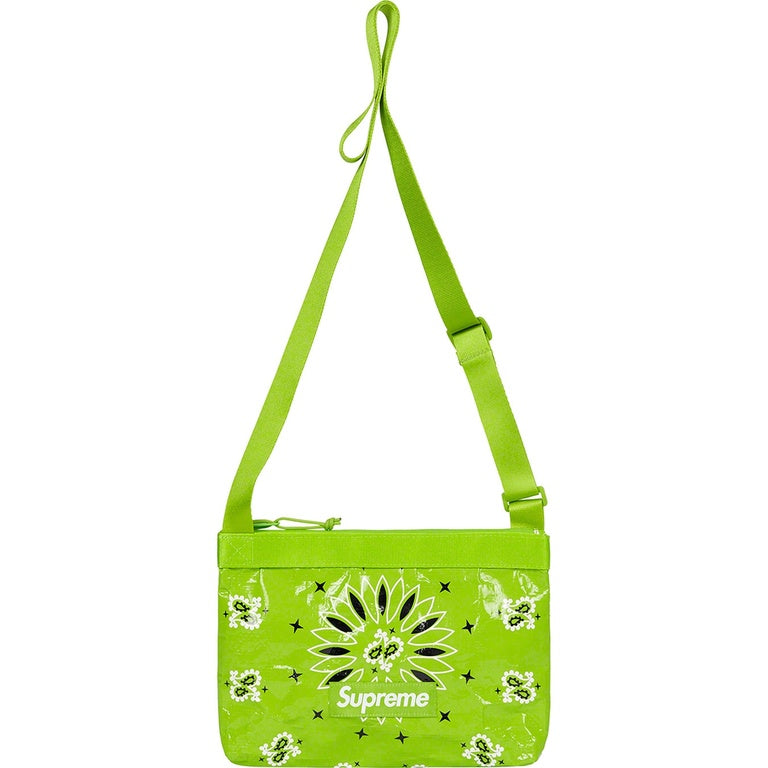 SUPREME BANDANA TARP SIDE BAG