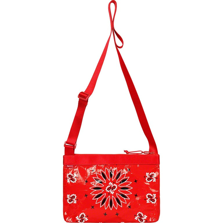 SUPREME BANDANA TARP SIDE BAG