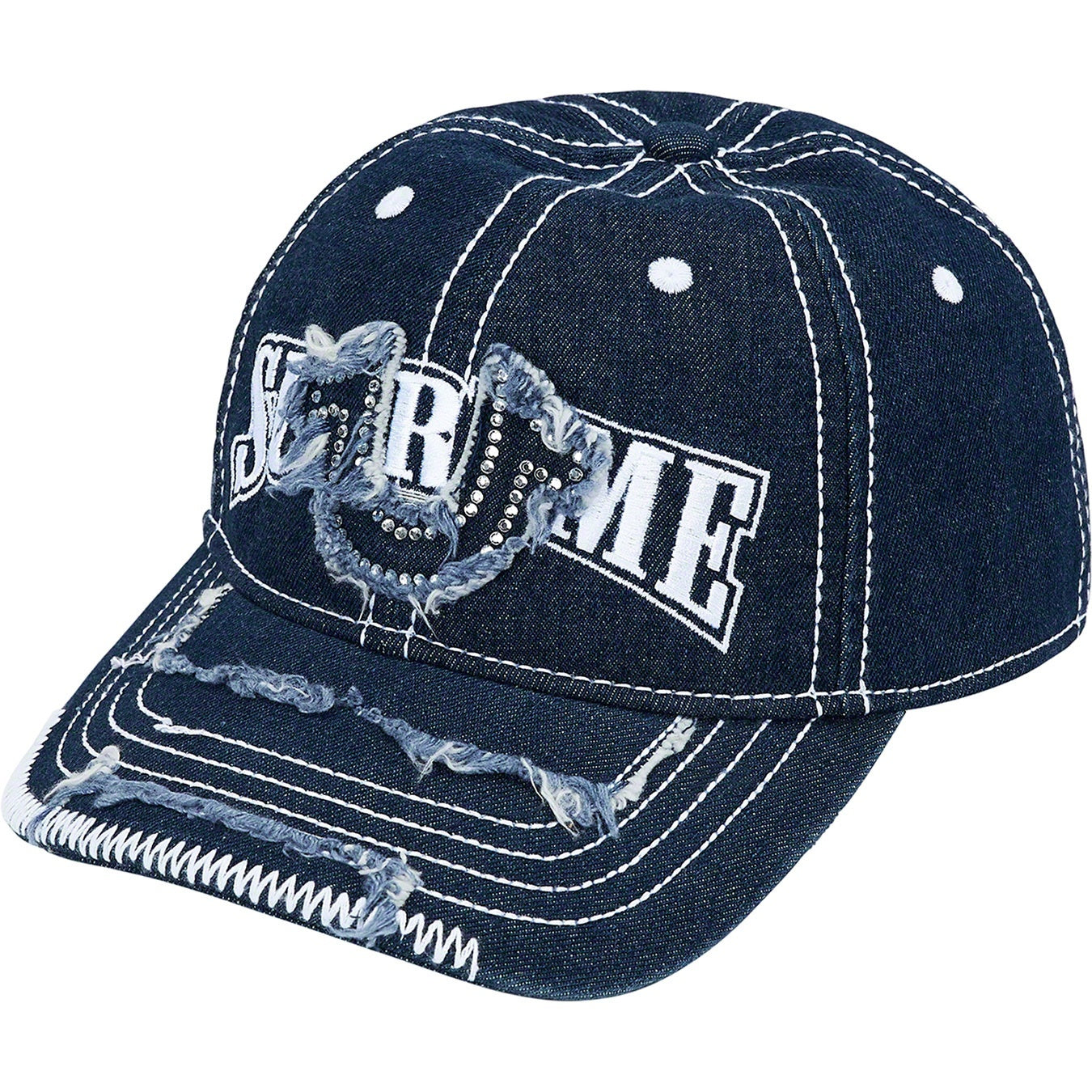 SUPREME X TRUE RELIGION 6-PANEL CAP