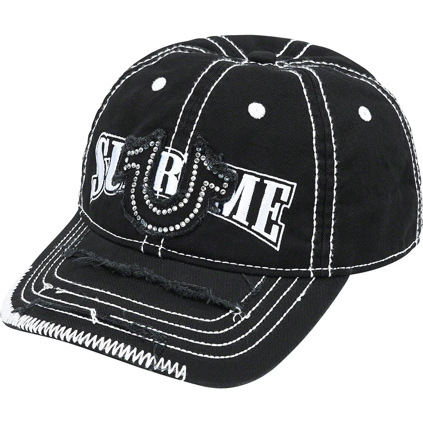 SUPREME X TRUE RELIGION 6-PANEL CAP