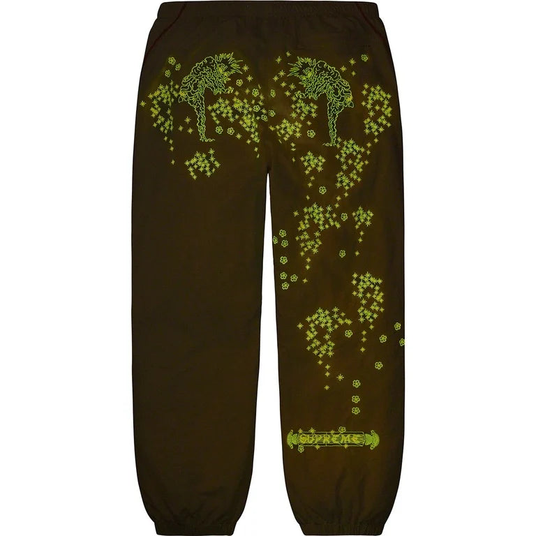 SUPREME AOI GLOW-IN-THE-DARK TRACK PANT IN WHITE