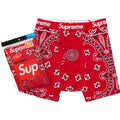 SUPREME®/HANES® BANDANA BOXER BRIEFS (2 PACK)