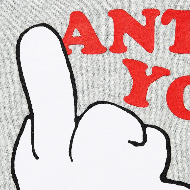 SUPREME®/UNDERCOVER ANTI YOU HOODED SWEATSHIRT