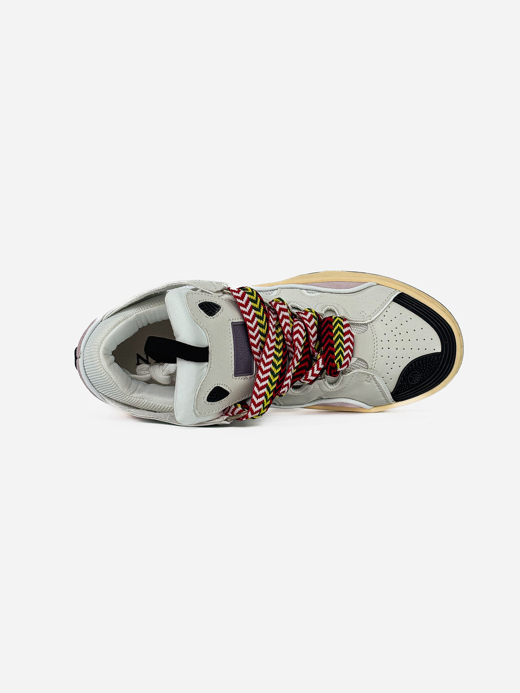 LANVIN CURB SNEAKERS 'PINK WHITE'