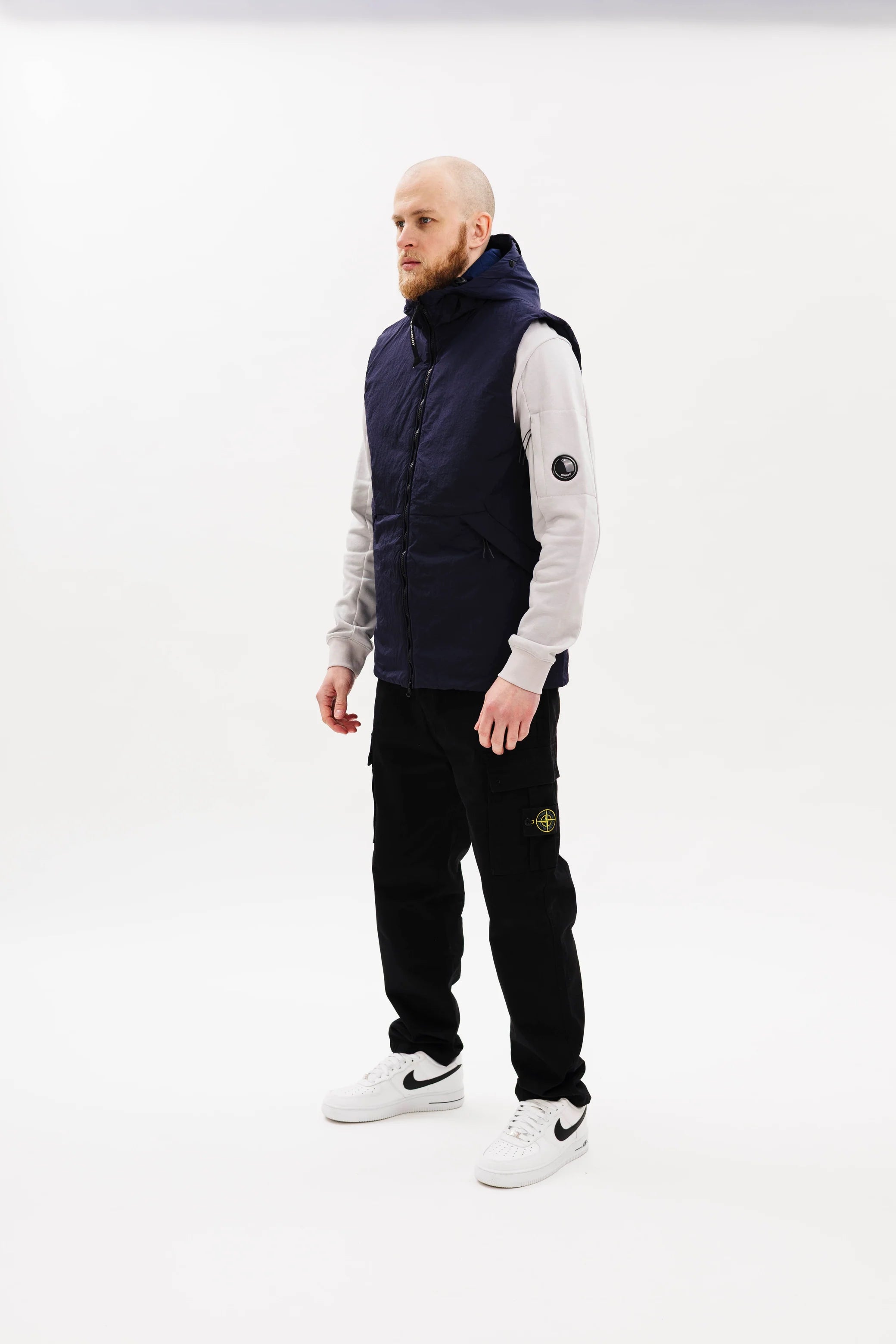 C.P. COMPANY NADA SHELL GOGGLE VEST