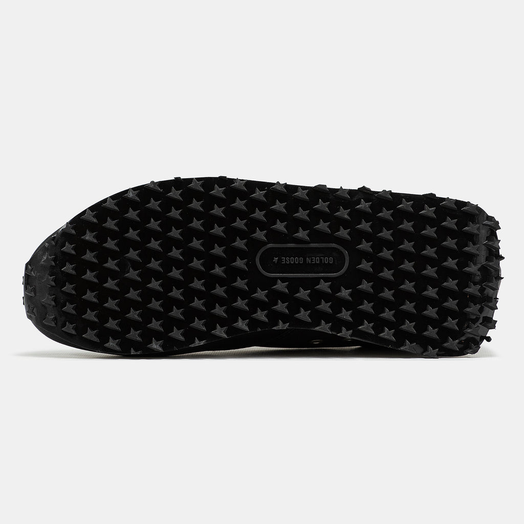 GOLDEN GOOSE MARATHON IN BLACK/WHITE