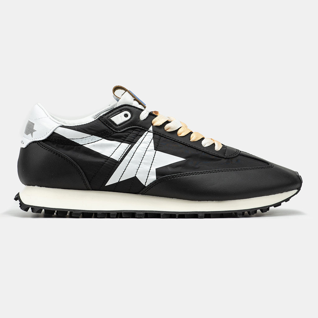 GOLDEN GOOSE MARATHON IN BLACK/WHITE