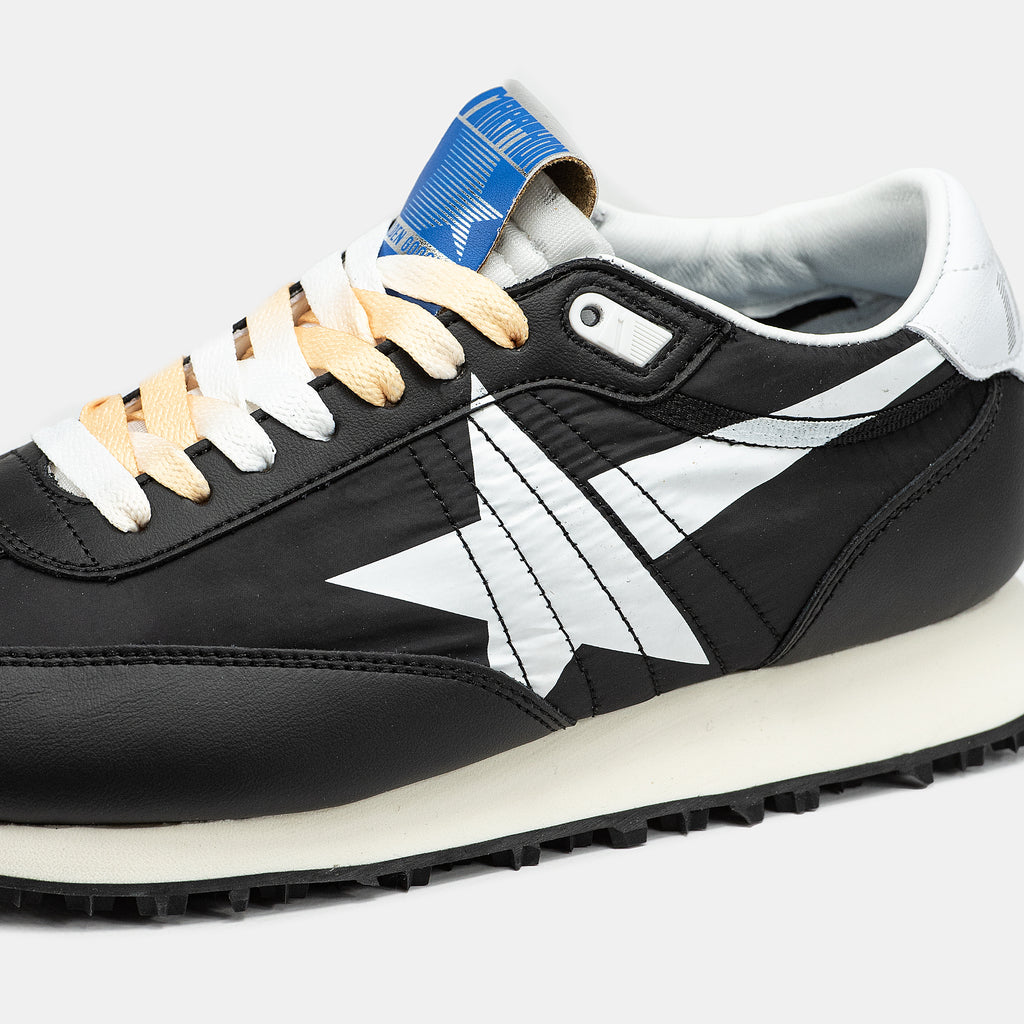 GOLDEN GOOSE MARATHON IN BLACK/WHITE