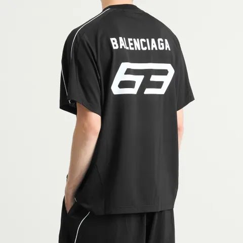 BALENCIAGA AUTOMOBILI OVERSIZED SOCCER T-SHIRT