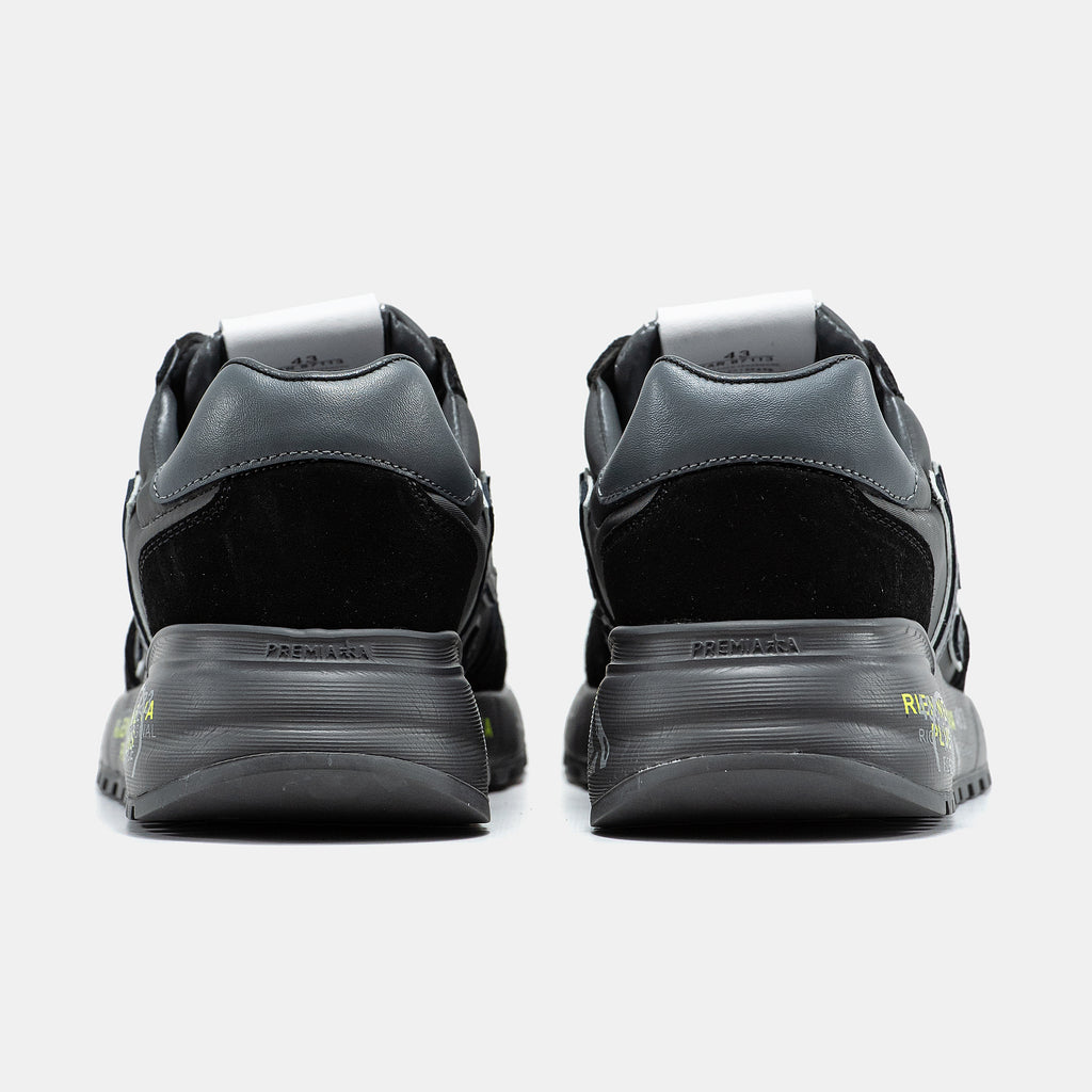 PREMIATA MICK SNEAKER IN BLACK/BLACK