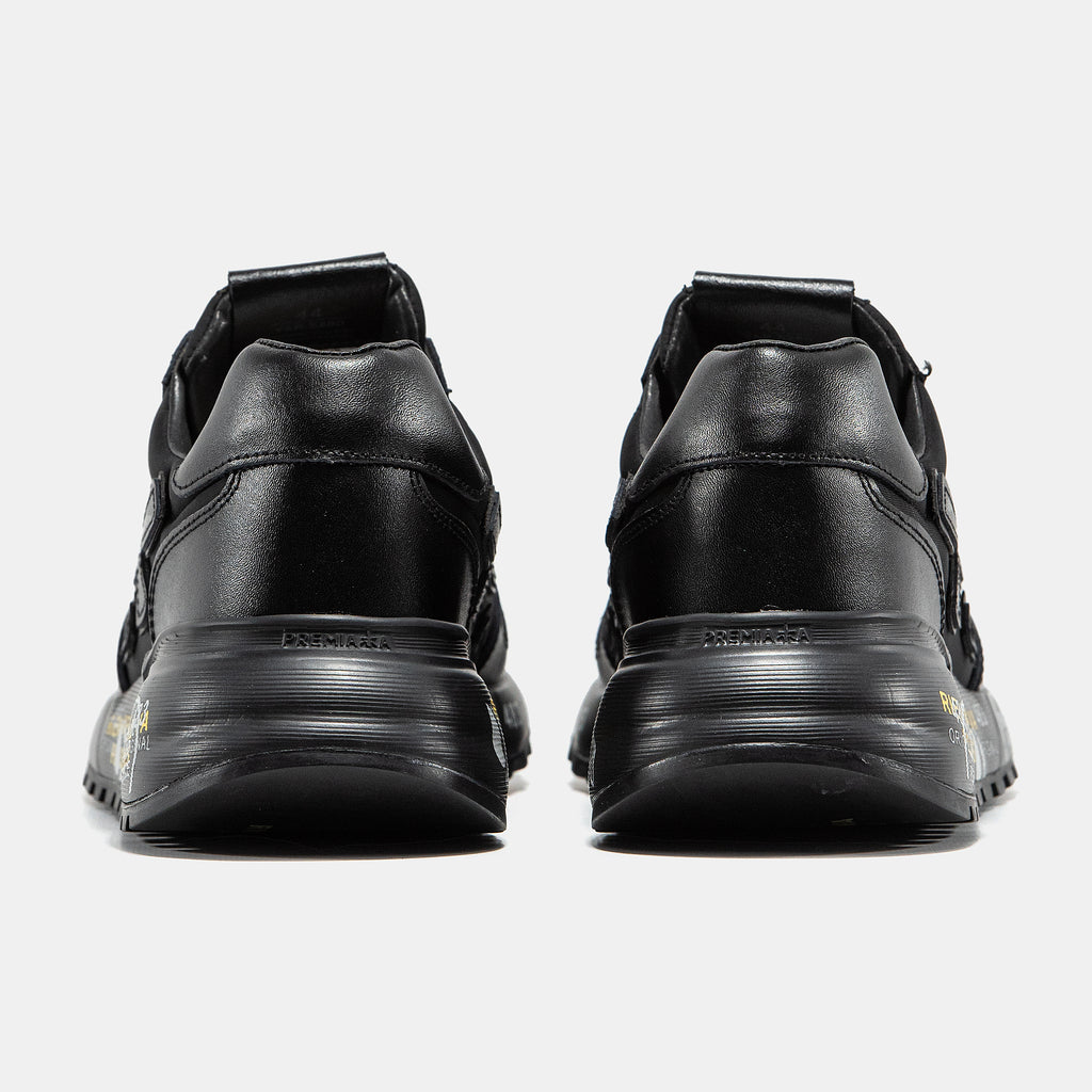 PREMIATA MICK SNEAKER IN TRIPLE BLACK