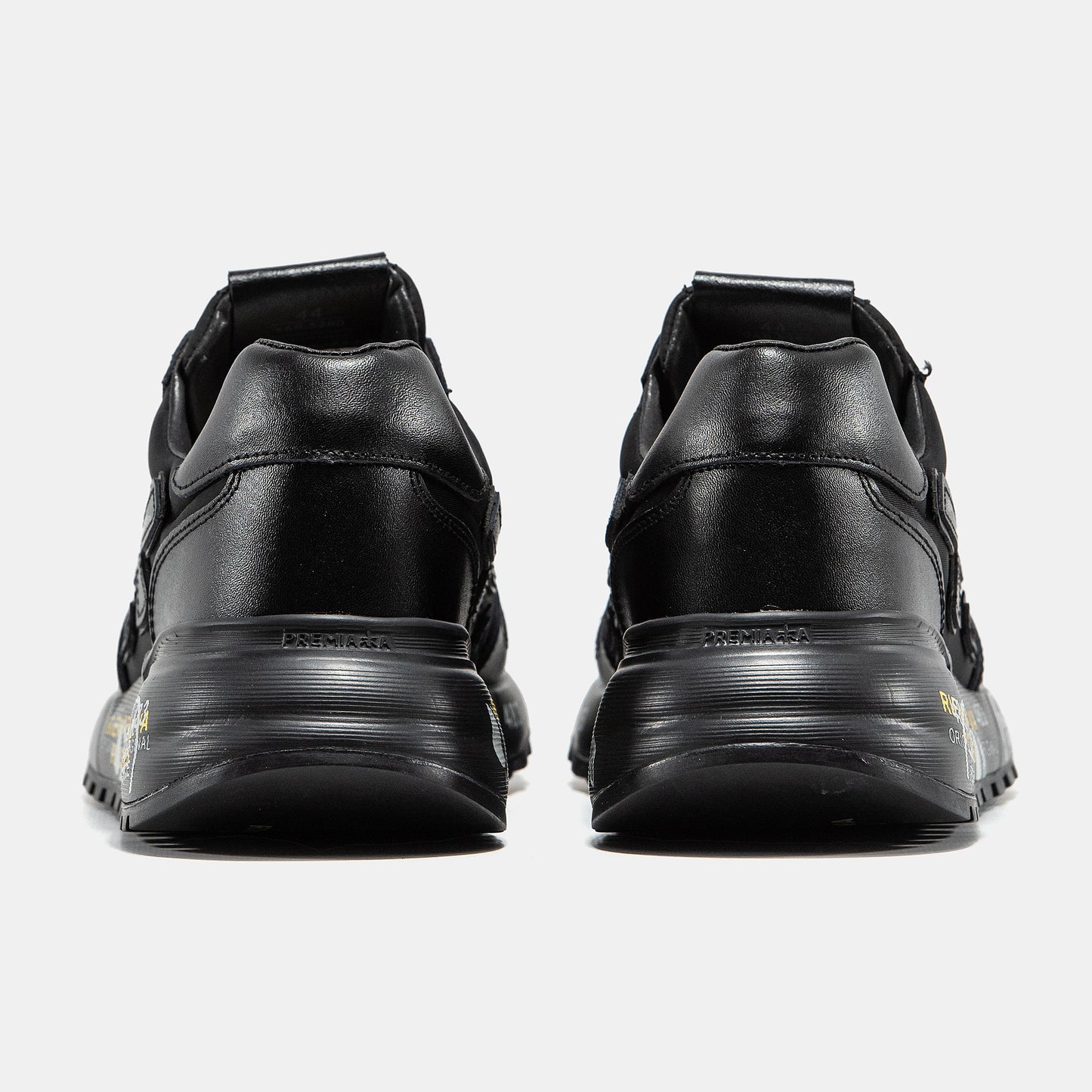 PREMIATA MICK SNEAKER IN TRIPLE BLACK