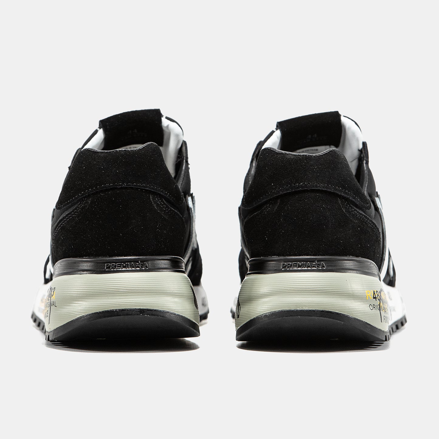 PREMIATA MICK SNEAKER IN BLACK/WHITE