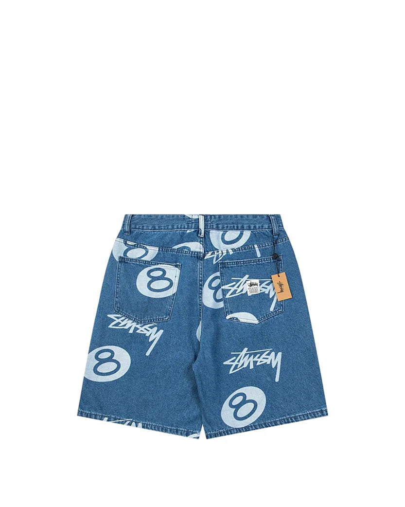 STUSSY BIG OL' JEANS SHORTS BLUE
