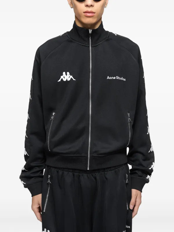 ACNE STUDIOS X KAPPA SS25 JACKET IN BLACK