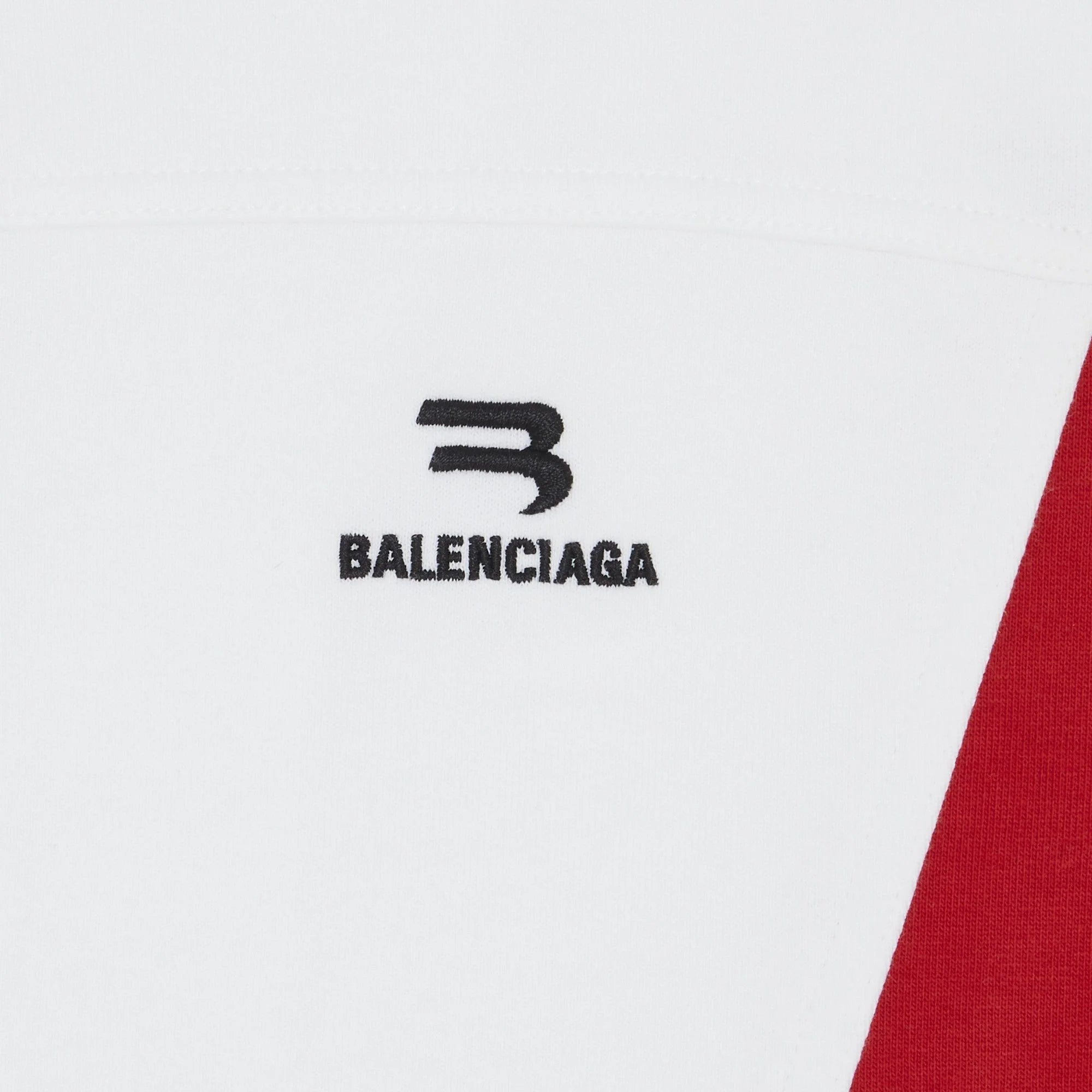 BALENCIAGA TRACKSUIT ZIP-HOODIE 'WHITE / BLACK'