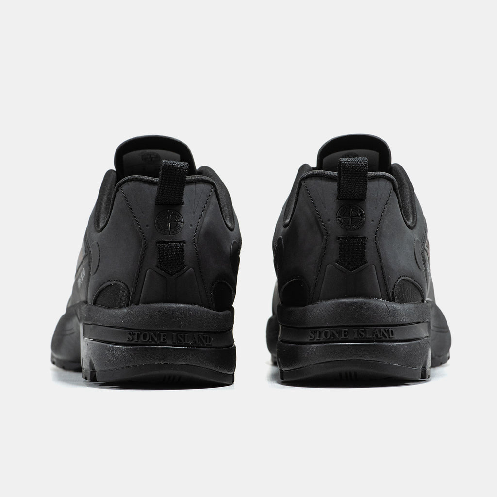 STONE ISLAND GRIME SNEAKERS IN "ALL BLACK"